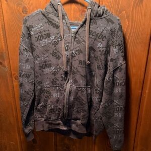 AC/DC Back In Black Hoodie